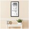 ArtToFrames 16x32" Matted Picture Frame with 12x28" Single Mat Photo Opening Framed in 1.25" Black and 2" Mat (FWM-4083-16x32)